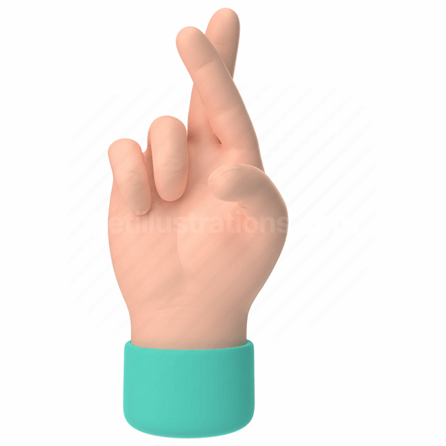 emoticon, emoji, sticker, gesture, fingers, crossed, light